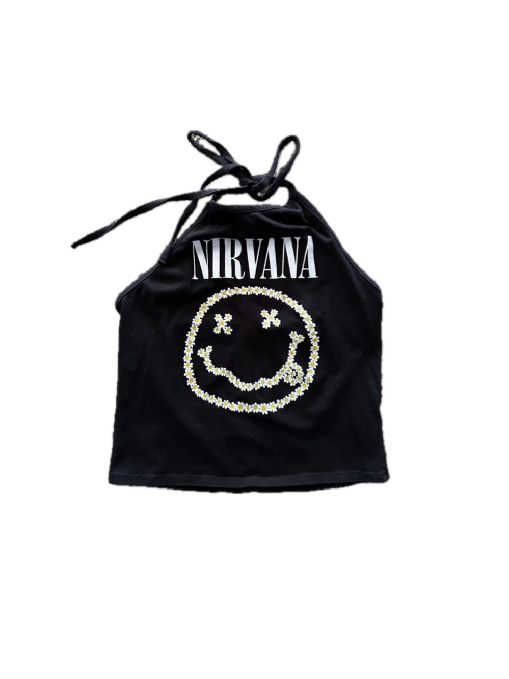 Black Nirvana Halter Top